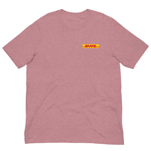 DHL Cotton T-shirt - Yellow and Red Logo
